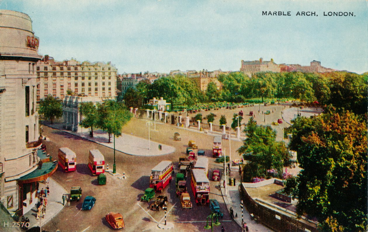Marble Arch, London, c1930 av Unbekannt
