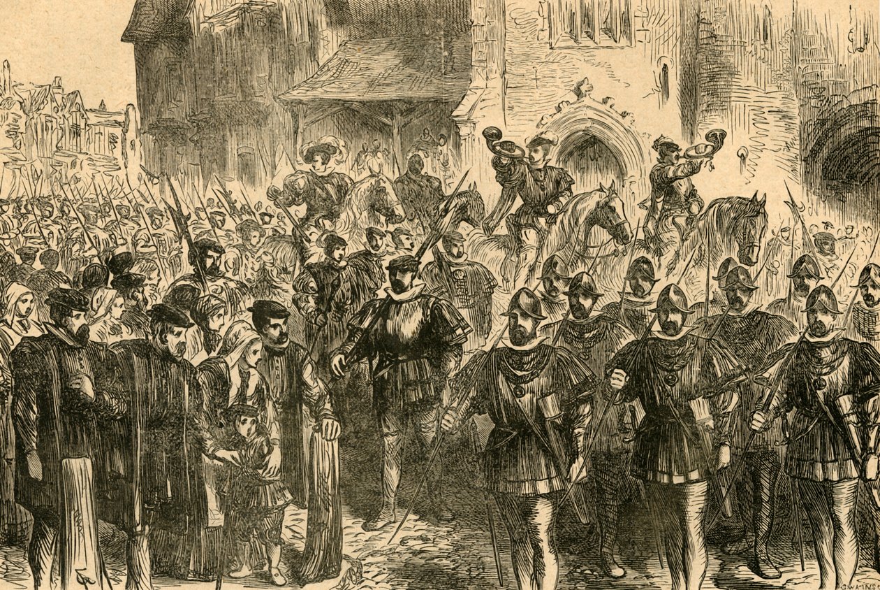 Bueskytternes mars, 1897. av Unbekannt