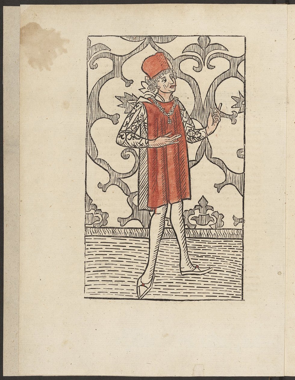 Marco Polo. Fra: Reisen til det lovede land av Hans Tucher, 1484 av Unbekannt
