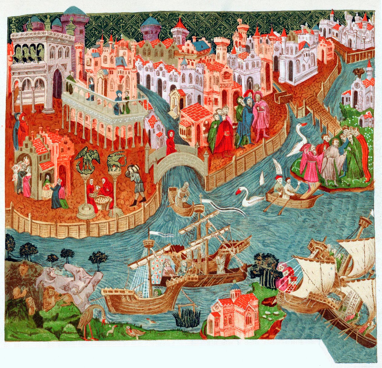 Marco Polo, venetiansk kjøpmann og oppdagelsesreisende, 1300-tallet av Unbekannt