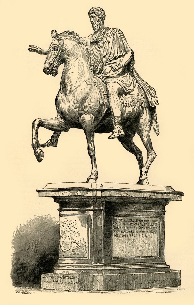 Marcus Aurelius, 1890. av Unbekannt