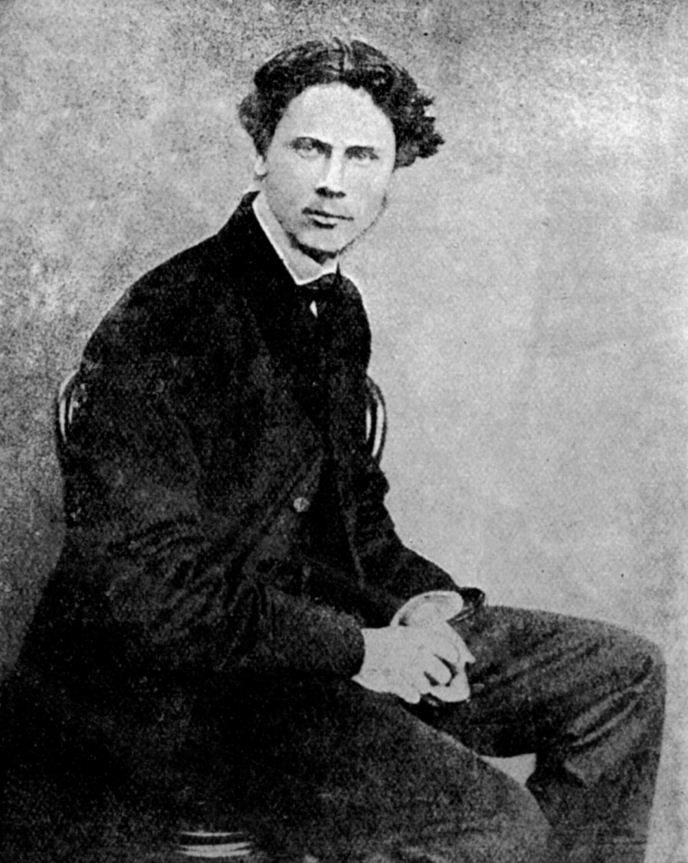 Marcus Stone , britisk kunstner og illustratør, c1865 1912 av Unbekannt