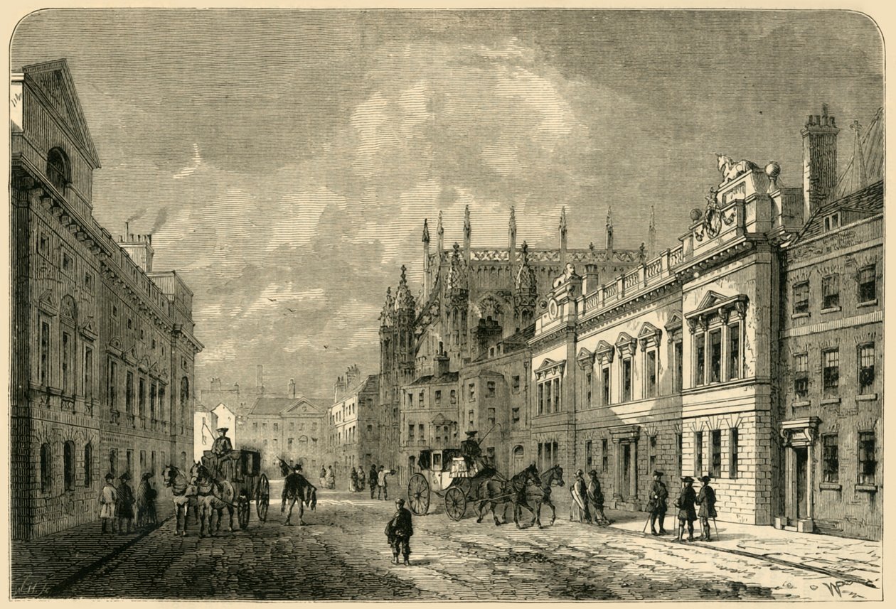 Margaret Street, Westminster, 1881. av Unbekannt