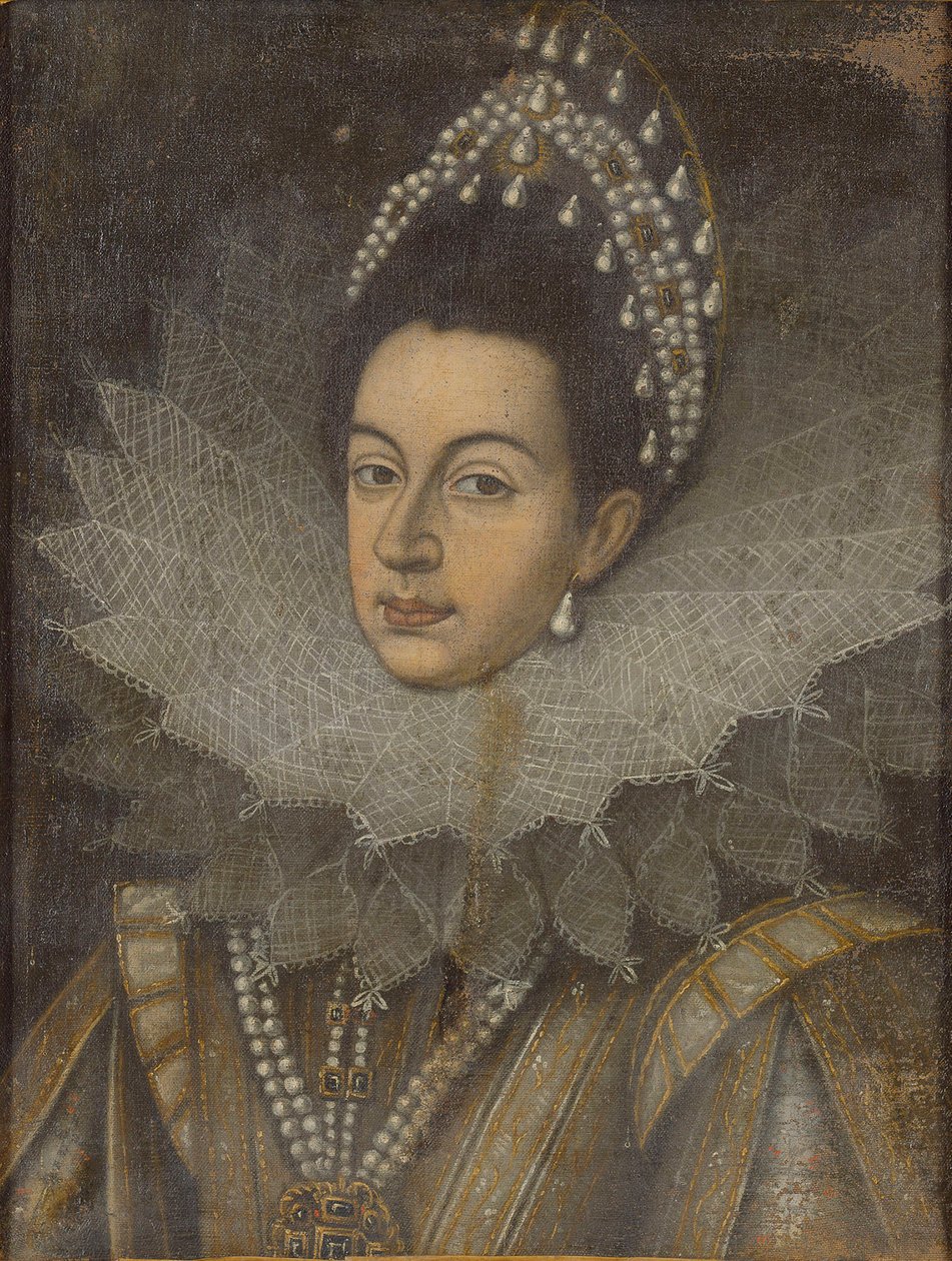 Margaret av Savoy 1589-1655, hertuginne av Mantua og Montferrat, 1600-tallet. av Unbekannt