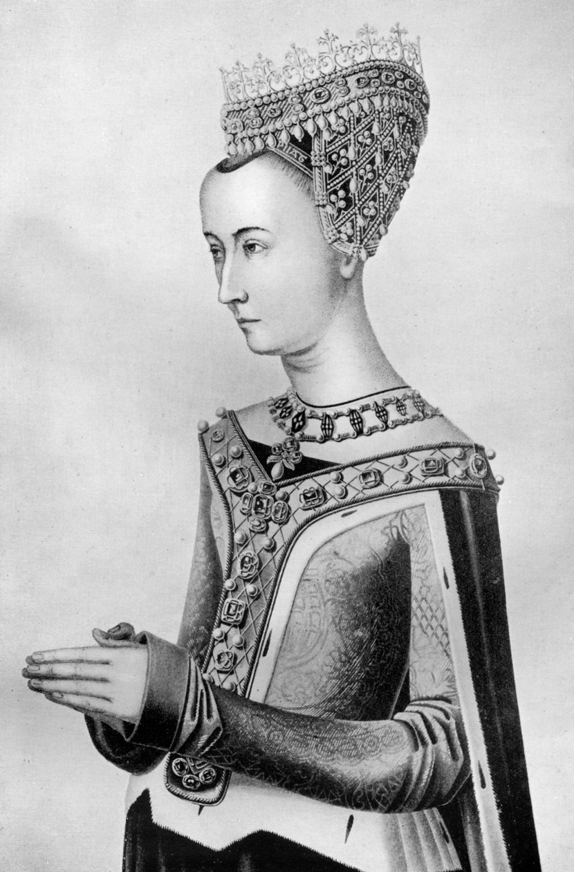 Margaret av Skottland, ca 1483, 1910 av Unbekannt