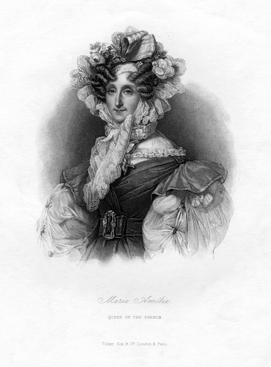 Maria Amalia Teresa fra de to Siciliene, 1800-tallet av Unbekannt
