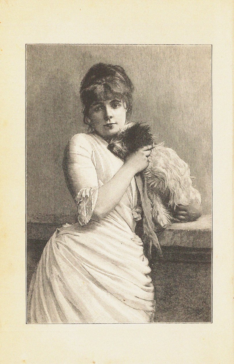 Maria Konstantinovna Bashkirtseva 1858-1884, 1884. av Unbekannt