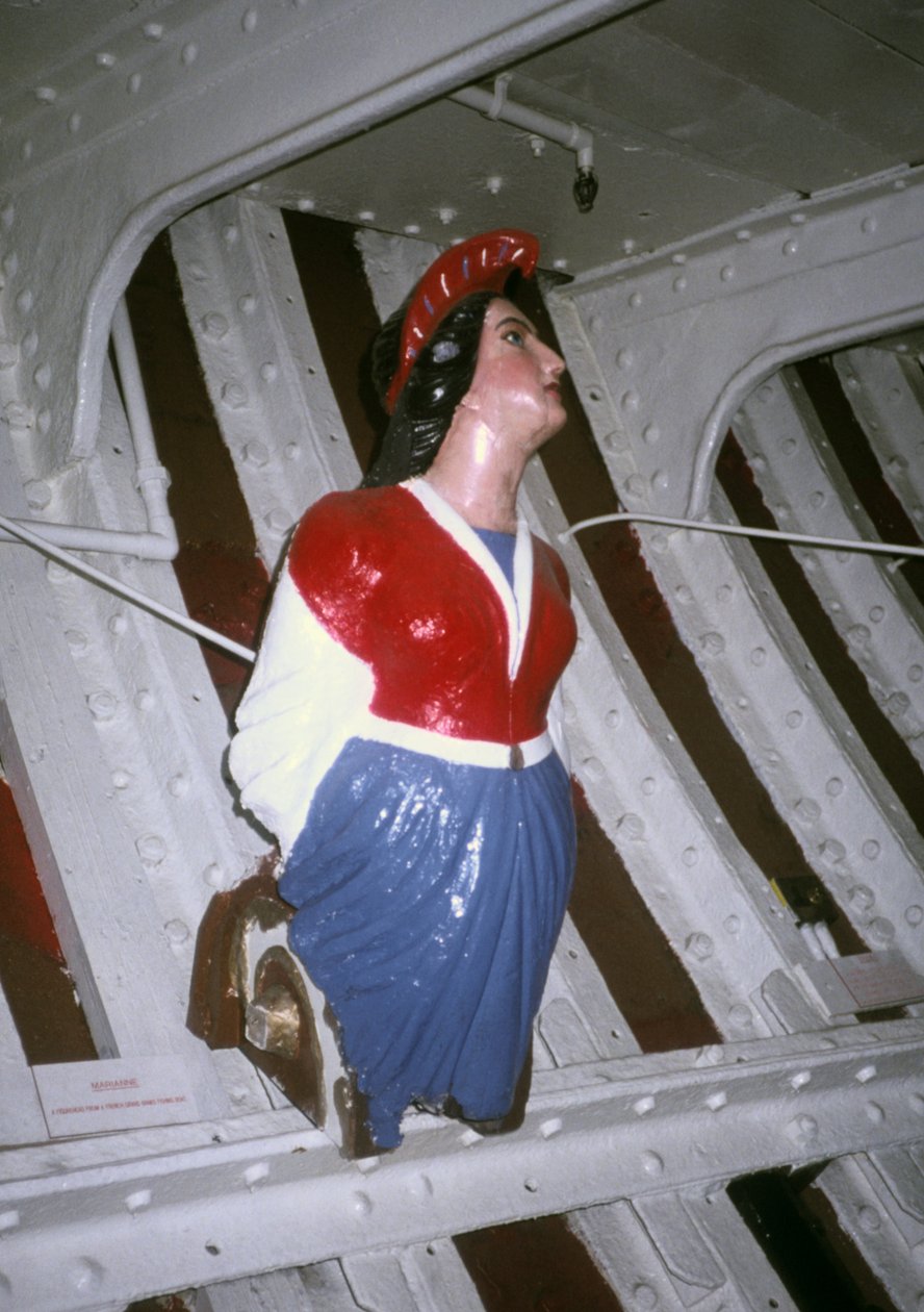 Marianne, galionsfigur fra en fransk Grand Banks fiskebåt av Unbekannt