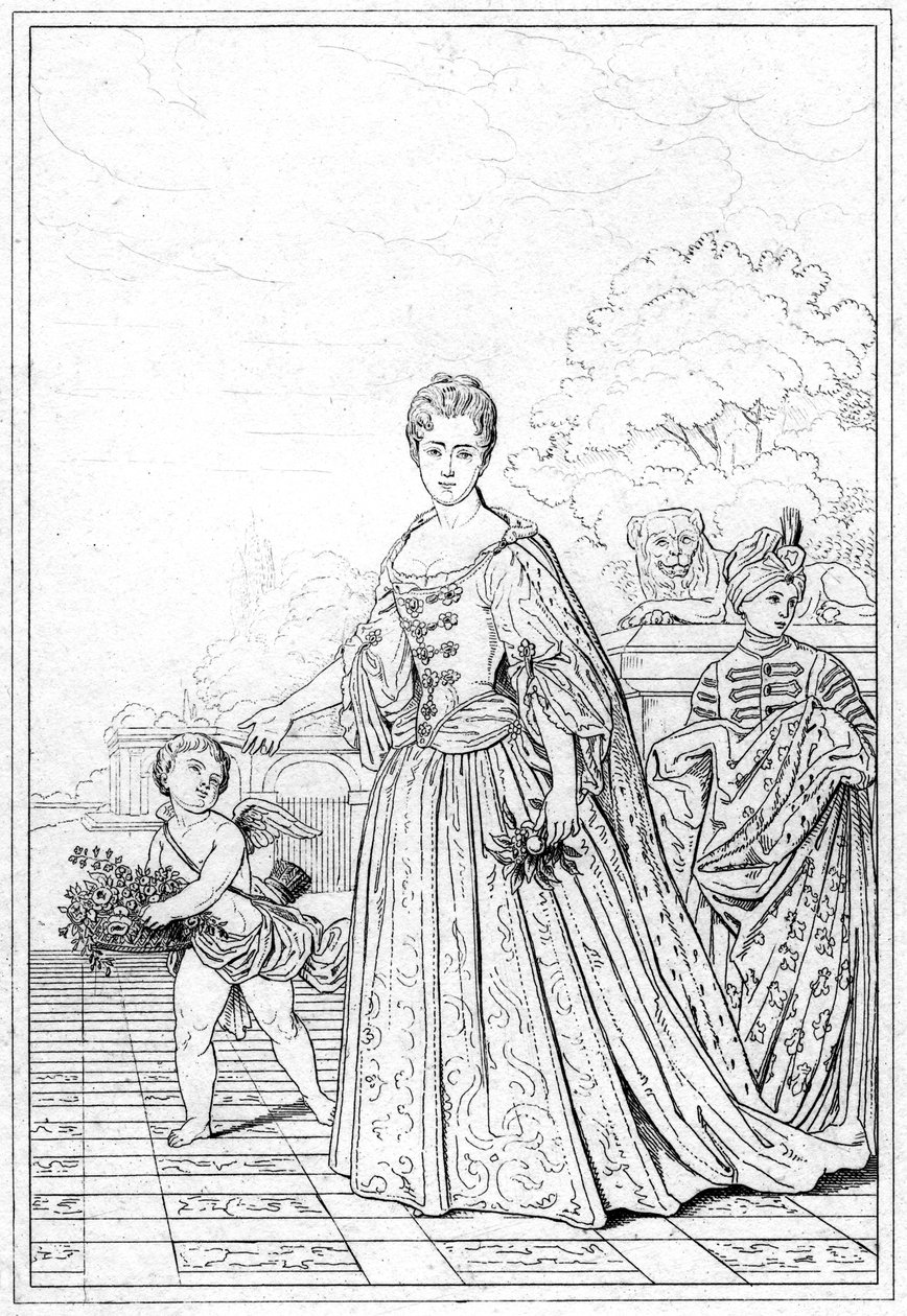 Marie Adelaide av Savoy, hertuginne av Bourgogne, 1600-tallet av Unbekannt