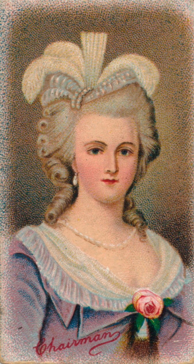 Marie Antoinette 1755-1793, dronning av Frankrike, 1912 av Unbekannt