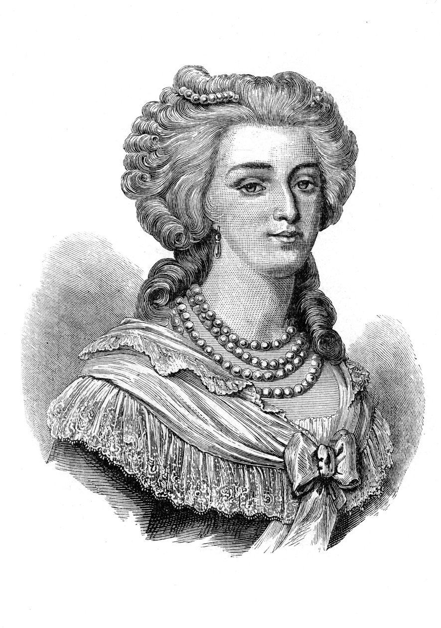 Marie Antoinette, dronningkonsort av Louis XVI av Frankrike av Unbekannt