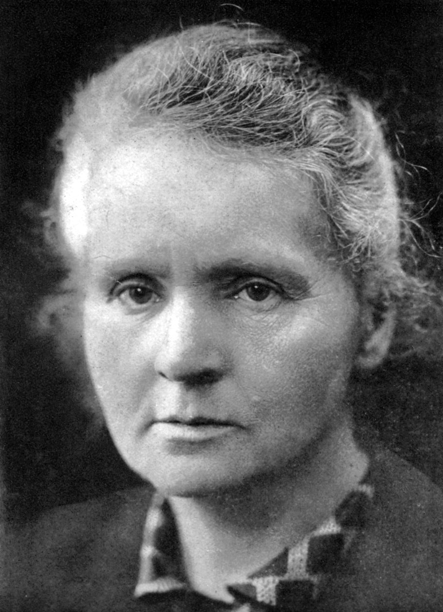 Marie Curie 1867-1934, polskfødt fransk fysiker, 1926 av Unbekannt