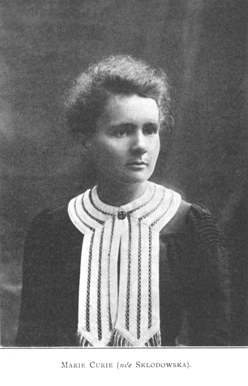 Marie Curie , polskfødt fransk fysiker, 1910 av Unbekannt
