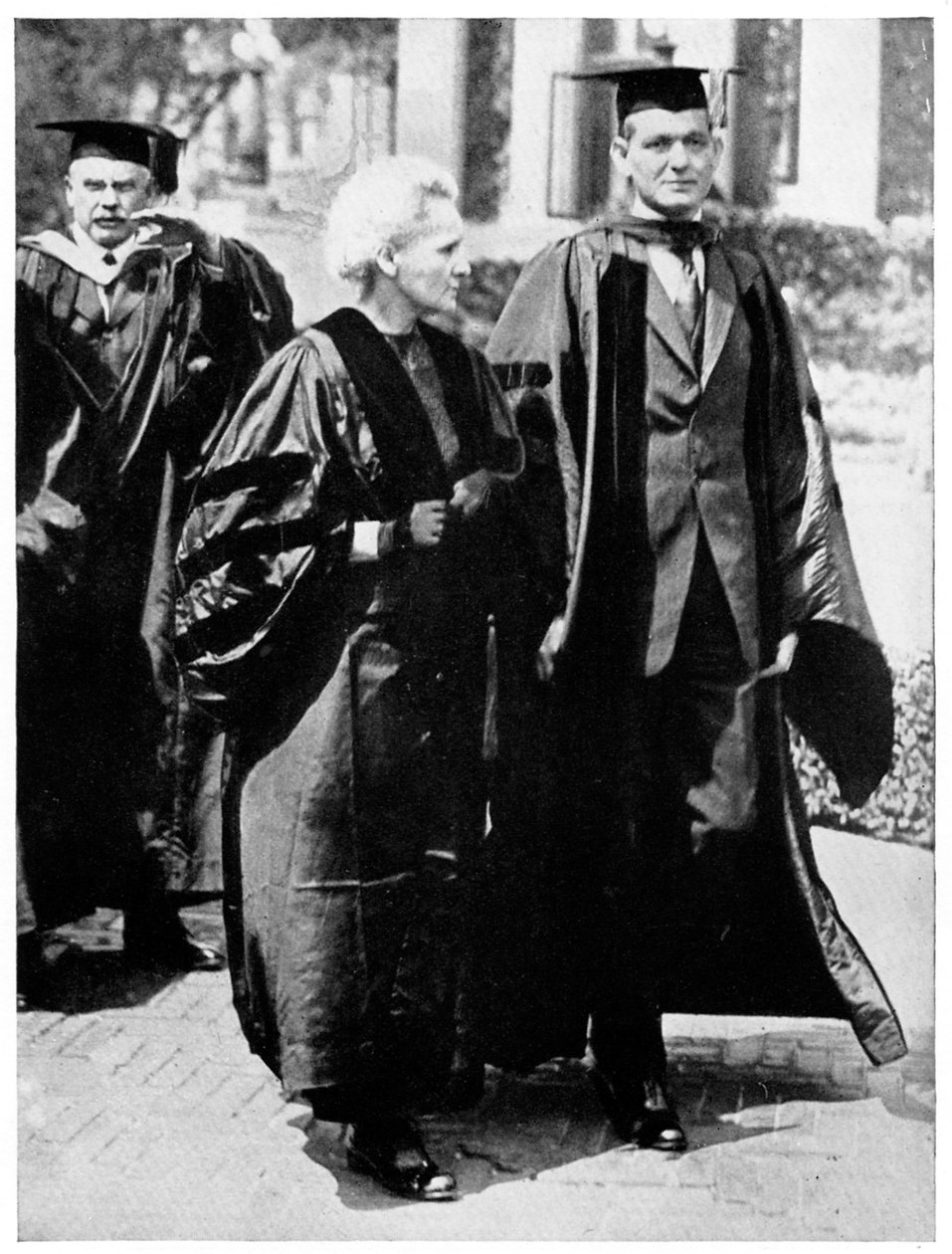 Marie Curie , polskfødt fransk fysiker i 1921. av Unbekannt