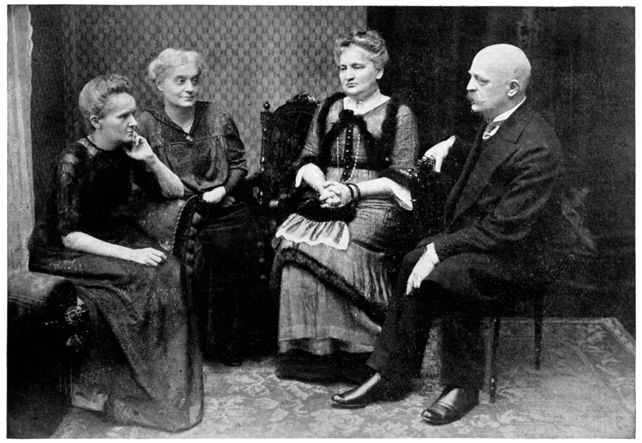 Marie Curie , polskfødt fransk fysiker med familiemedlemmer i Warszawa, Polen, 1912 av Unbekannt