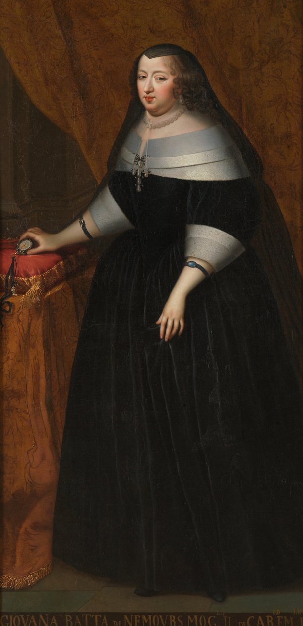 Marie Jeanne Baptiste 1644-1724, hertuginne av Savoy av Unbekannt