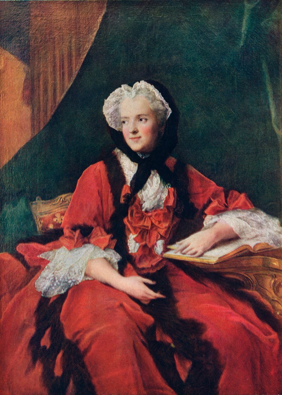 Marie Leczinska, 1703-1768 dronning av Frankrike, 1909. av Unbekannt