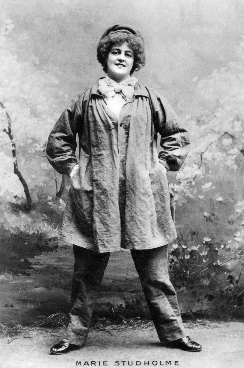 Marie Studholme 1875-1930, engelsk skuespillerinne, 1900-tallet av Unbekannt