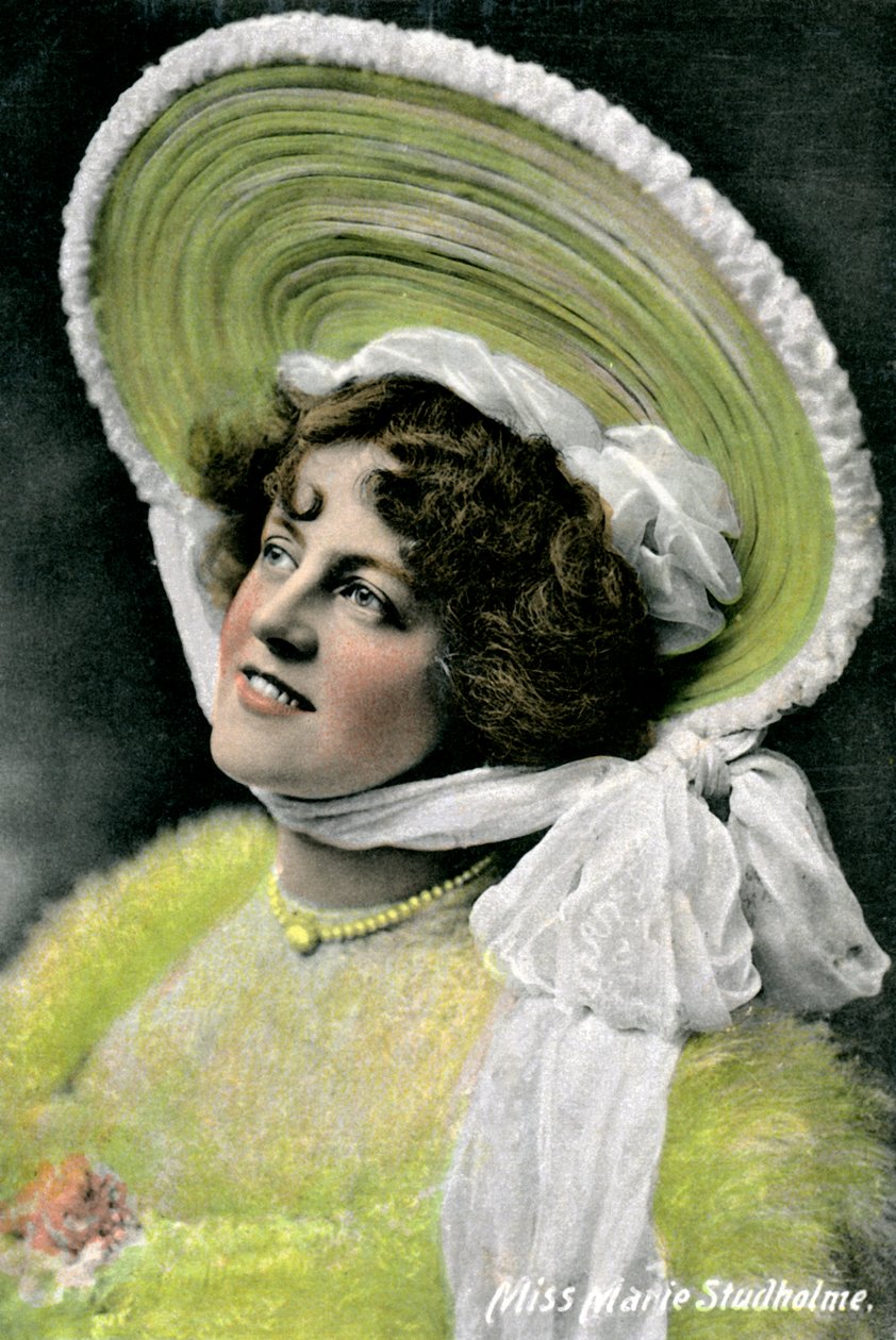 Marie Studholme 1875-1930, engelsk skuespillerinne, 1906 av Unbekannt
