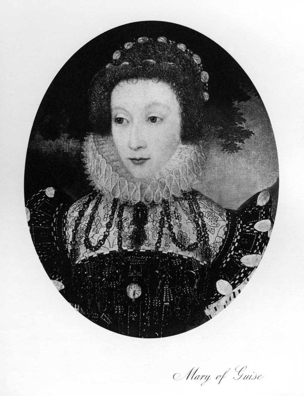 Marie de Guise, dronningkonsort av James V av Skottland, 1907 av Unbekannt
