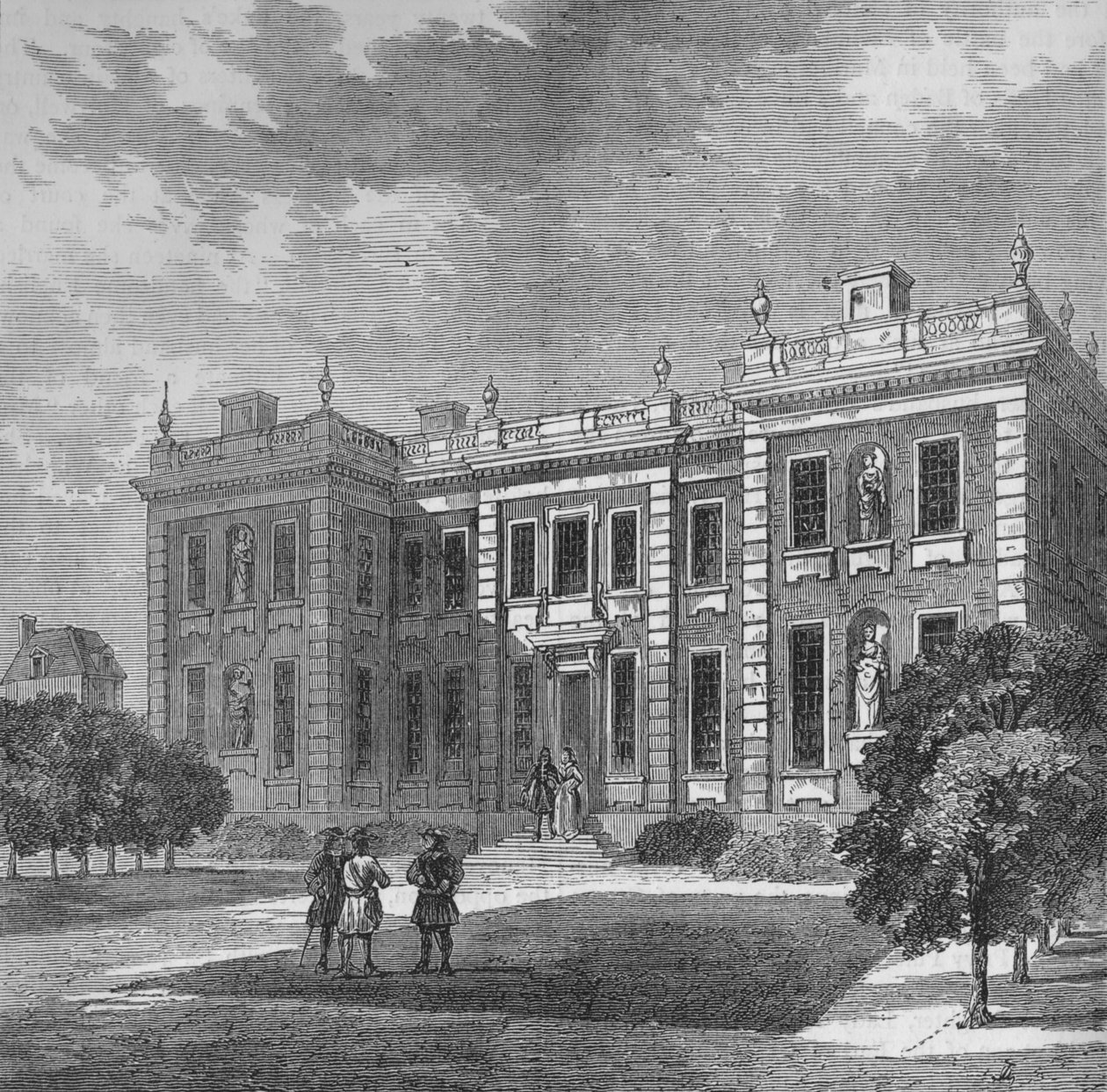 Marlborough House, Westminster, London, c1710 1878 av Unbekannt