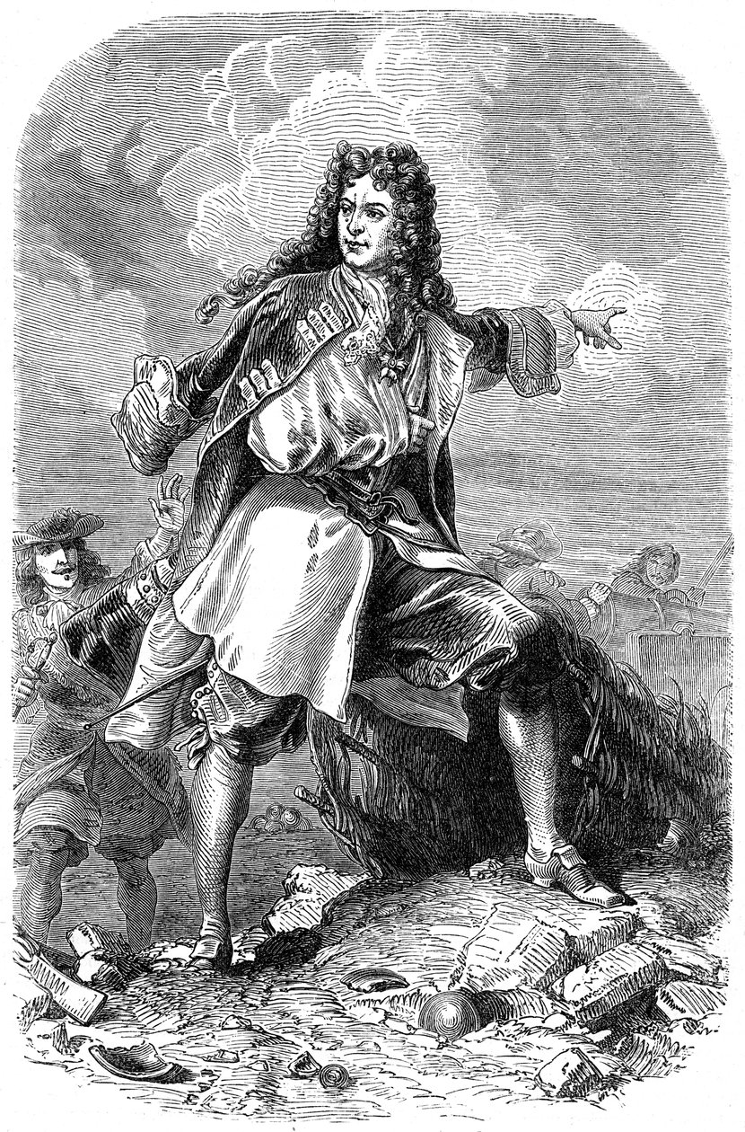 Marshal Boufflers 1644-1711, fransk soldat, 1800-tallet av Unbekannt