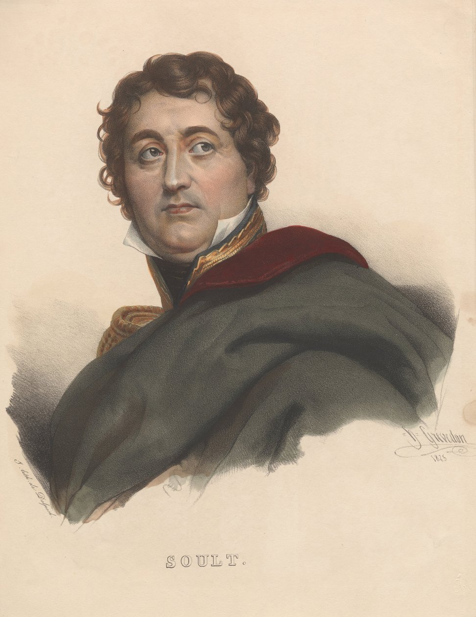 Generalmarskalk Nicolas Jean-de-Dieu Soult, 1835 av Unbekannt