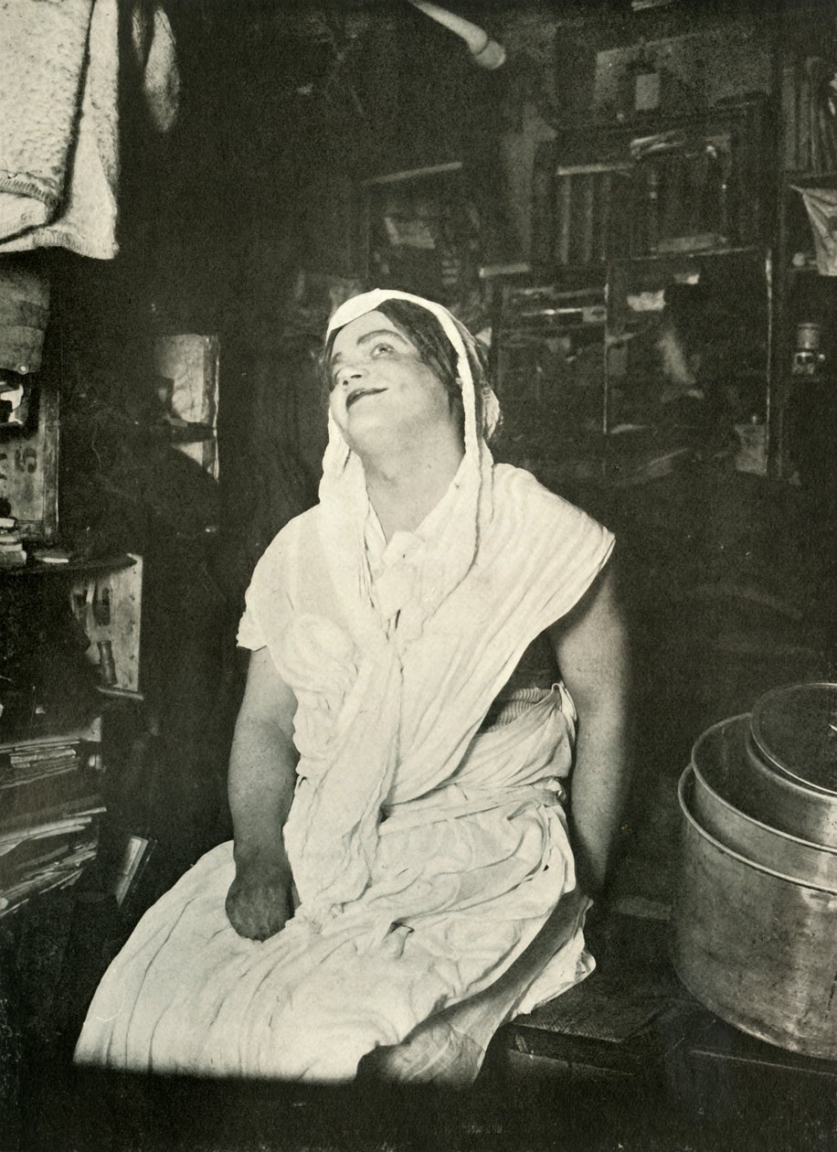 Marston prøver å gjenopplive minner fra andre dager, c1908, 1909. av Unbekannt