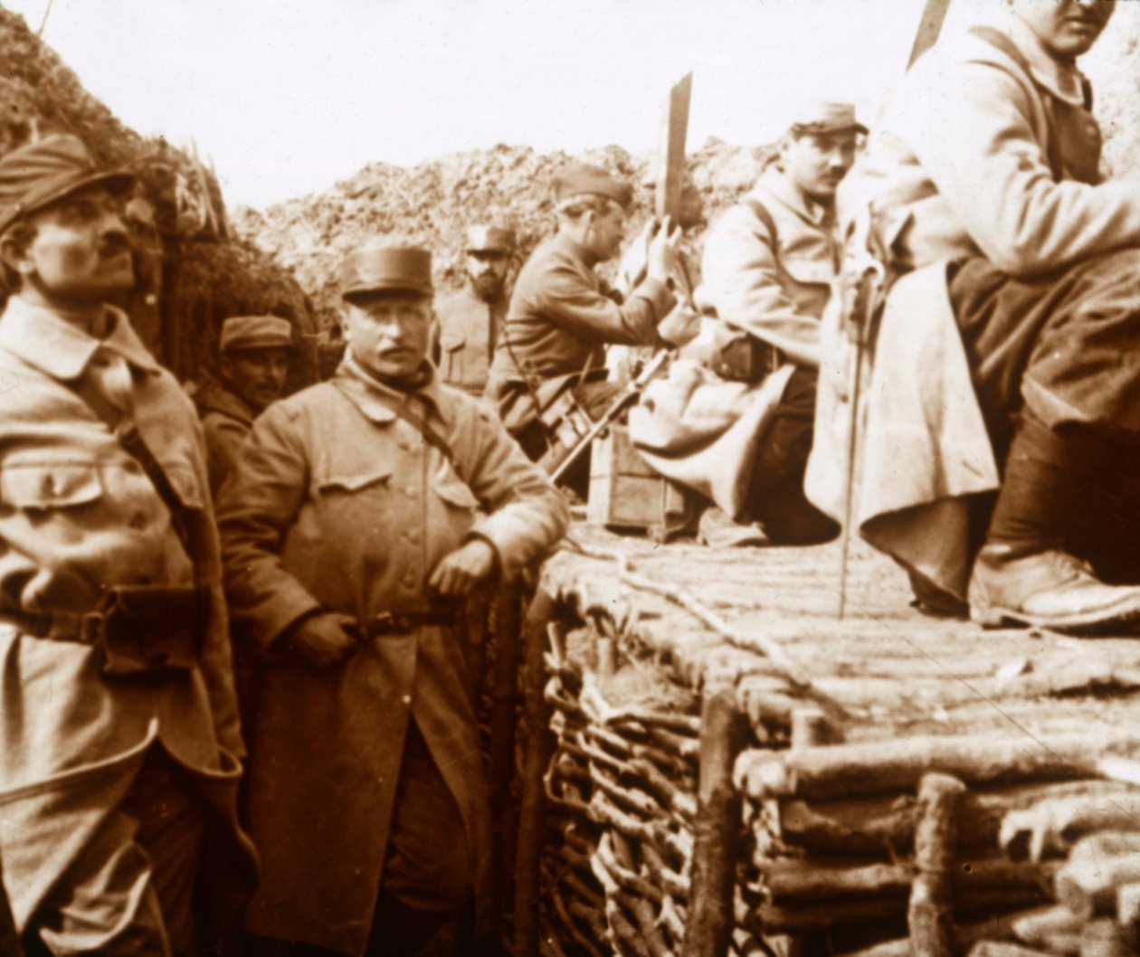 Marteau-skyttergravene, Carency, Nord-Frankrike, c1914-c1918. av Unbekannt