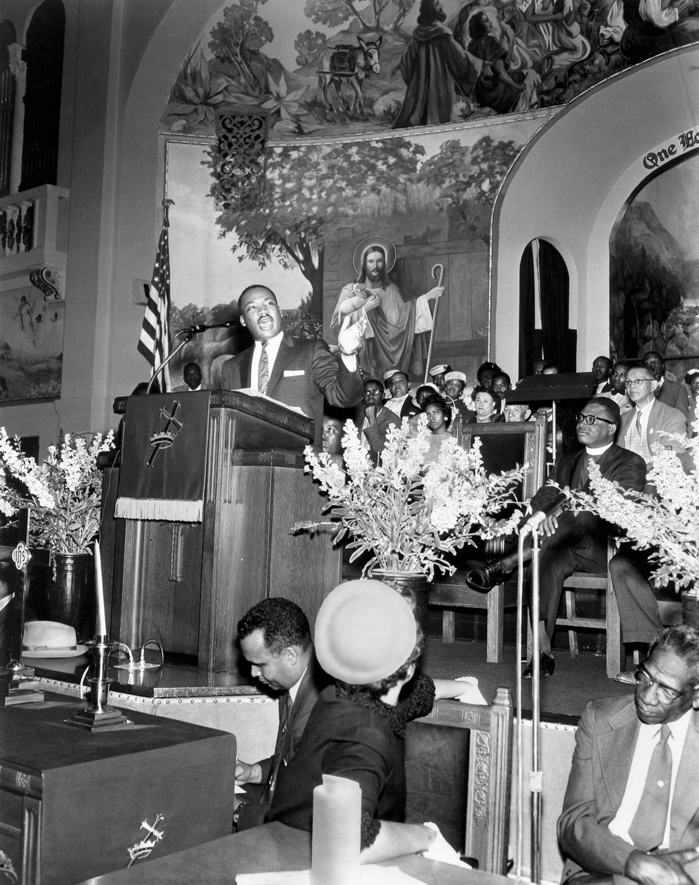 Martin Luther King Jr, amerikansk forkjemper for svarte borgerrettigheter, c1968 av Unbekannt