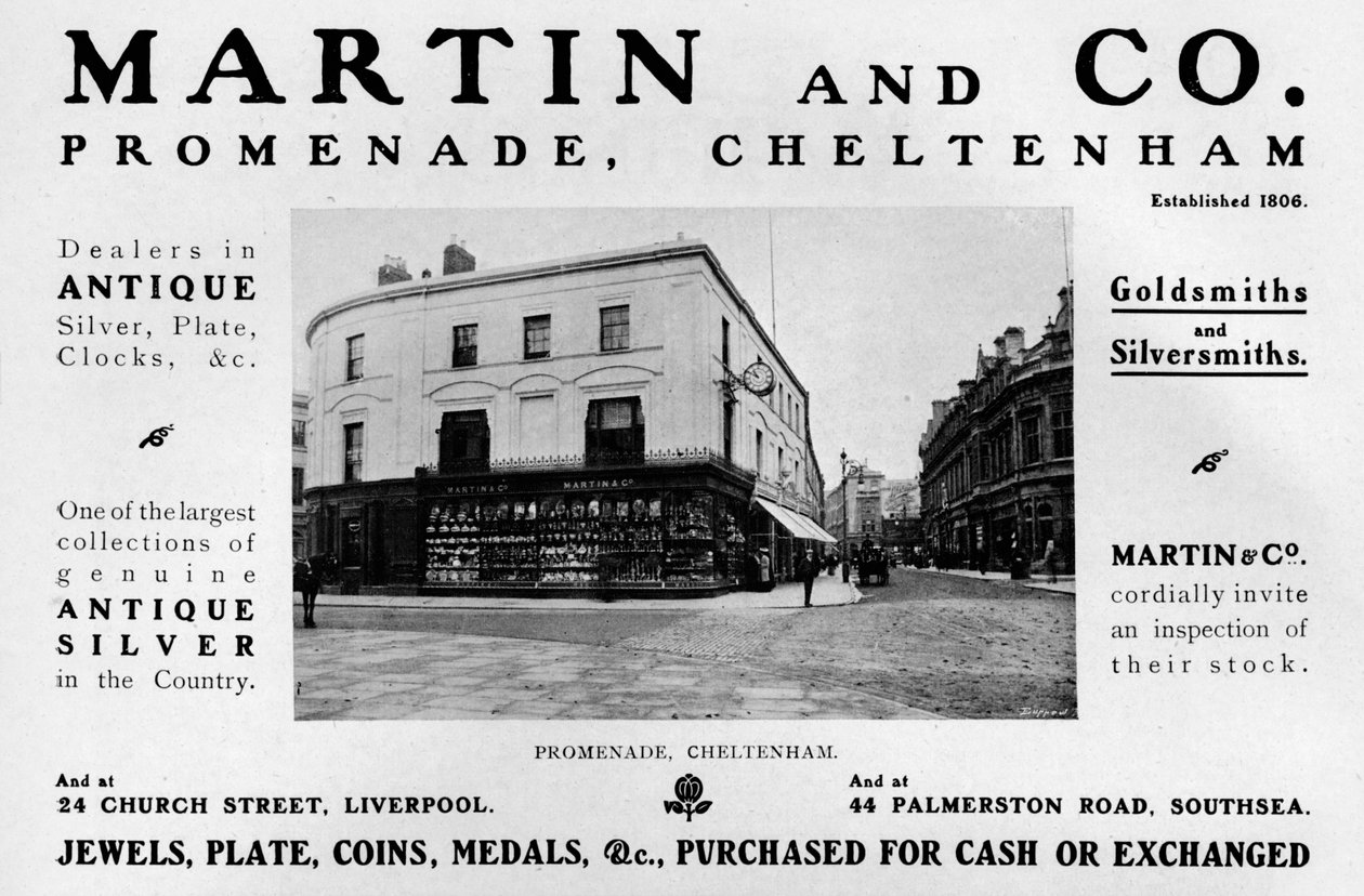 Martin og Co., Promenade, Cheltenham, 1909 av Unbekannt