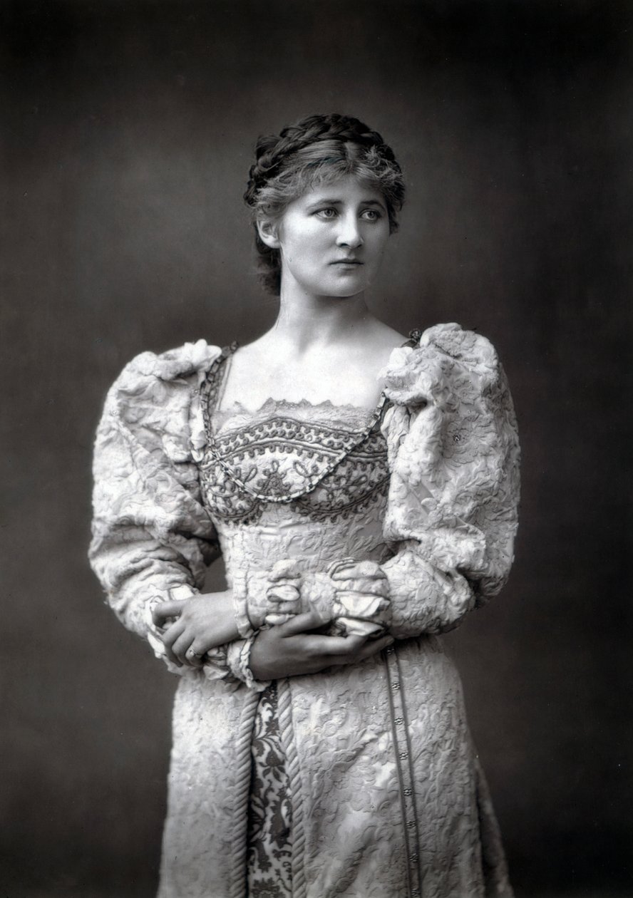 Mary Anderson 1859-1940, amerikansk sceneskuespillerinne, sent på 1800-tallet av Unbekannt