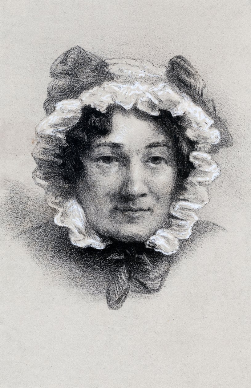 Mary Ann Lamb 1764-1847, engelsk forfatter, 1800-tallet av Unbekannt
