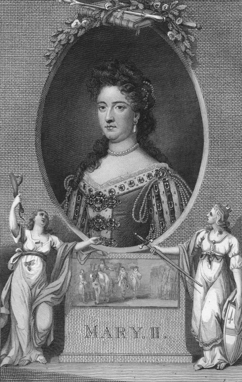Mary II, 1790 av Unbekannt