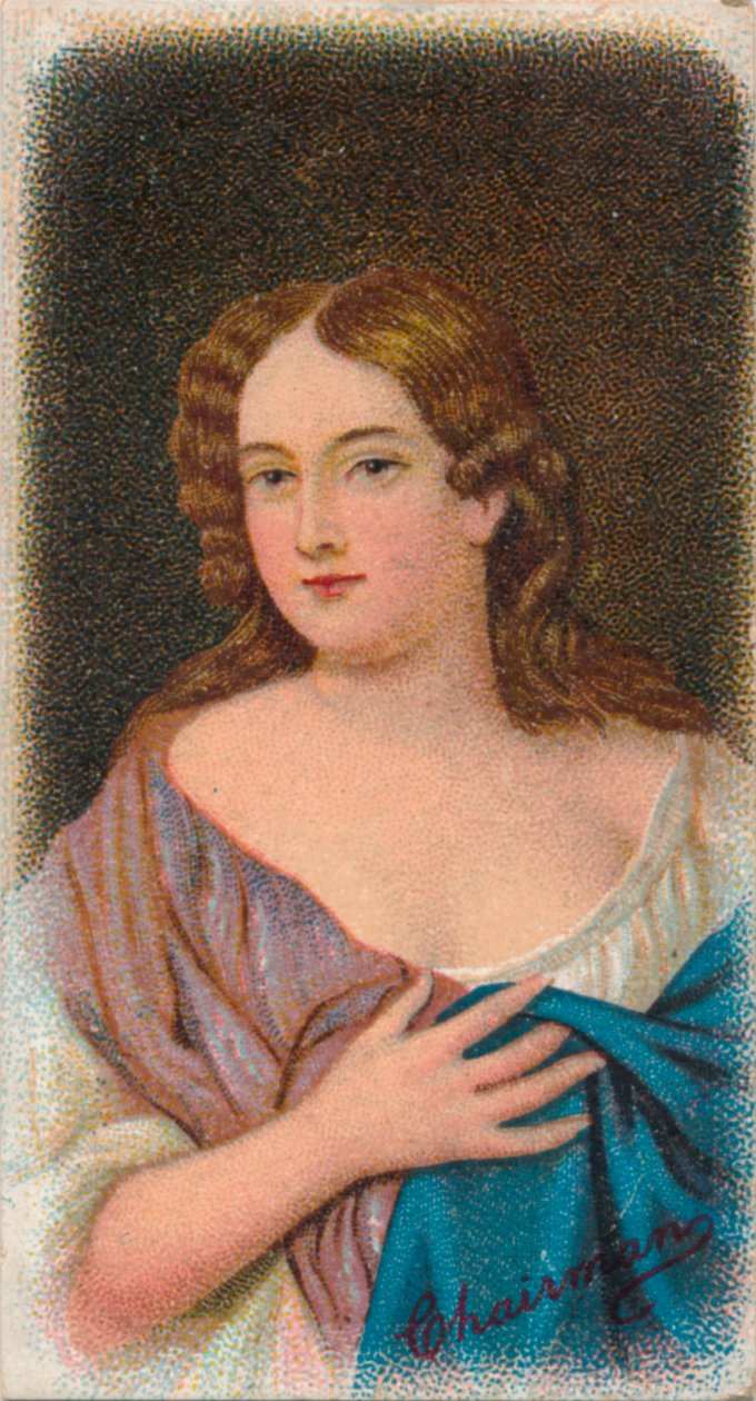 Mary Moll Davis c1648-1708, elskerinne til kong Charles II av England, 1912 av Unbekannt