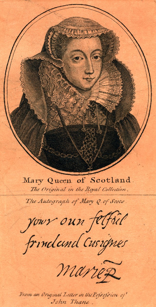 Mary, dronning av Skott, 1542-1587 av Unbekannt