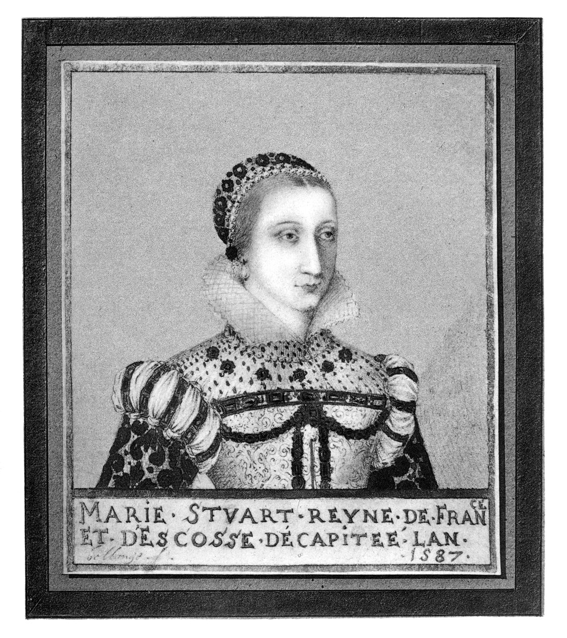 Mary, Queen of Scots, 1587, 1896 av Unbekannt