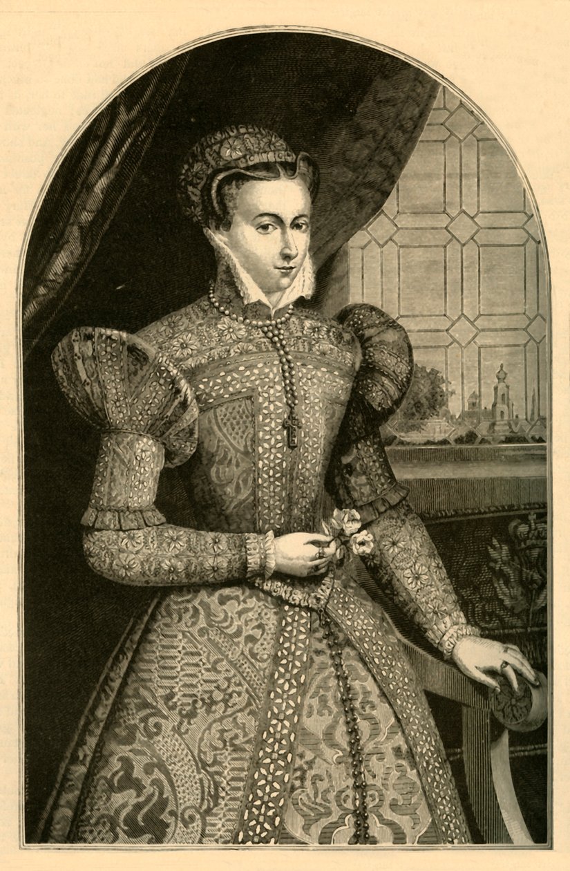 Mary, Queen of Scots, 1881. av Unbekannt