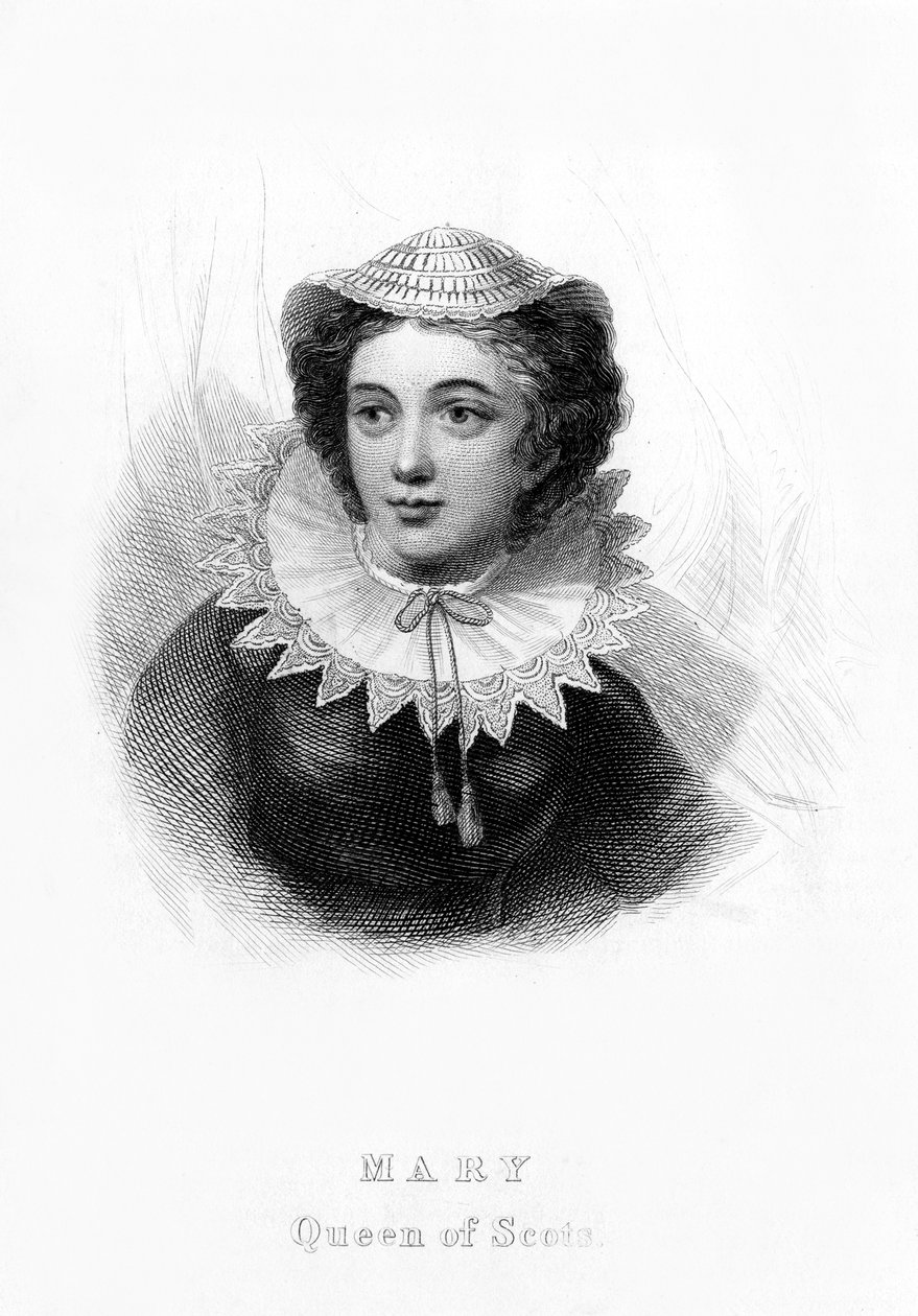 Mary, Queen of Scots, 1800-tallet av Unbekannt