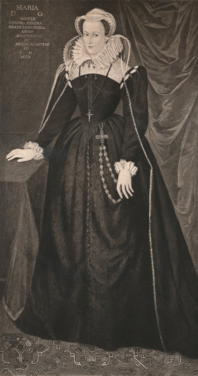 Mary, Queen of Scots, c1500-tallet, 1904 av Unbekannt