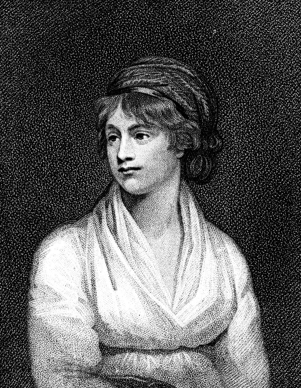 Mary Wollstonecraft , engelsklærer, forfatter og feminist fra 1700-tallet av Unbekannt