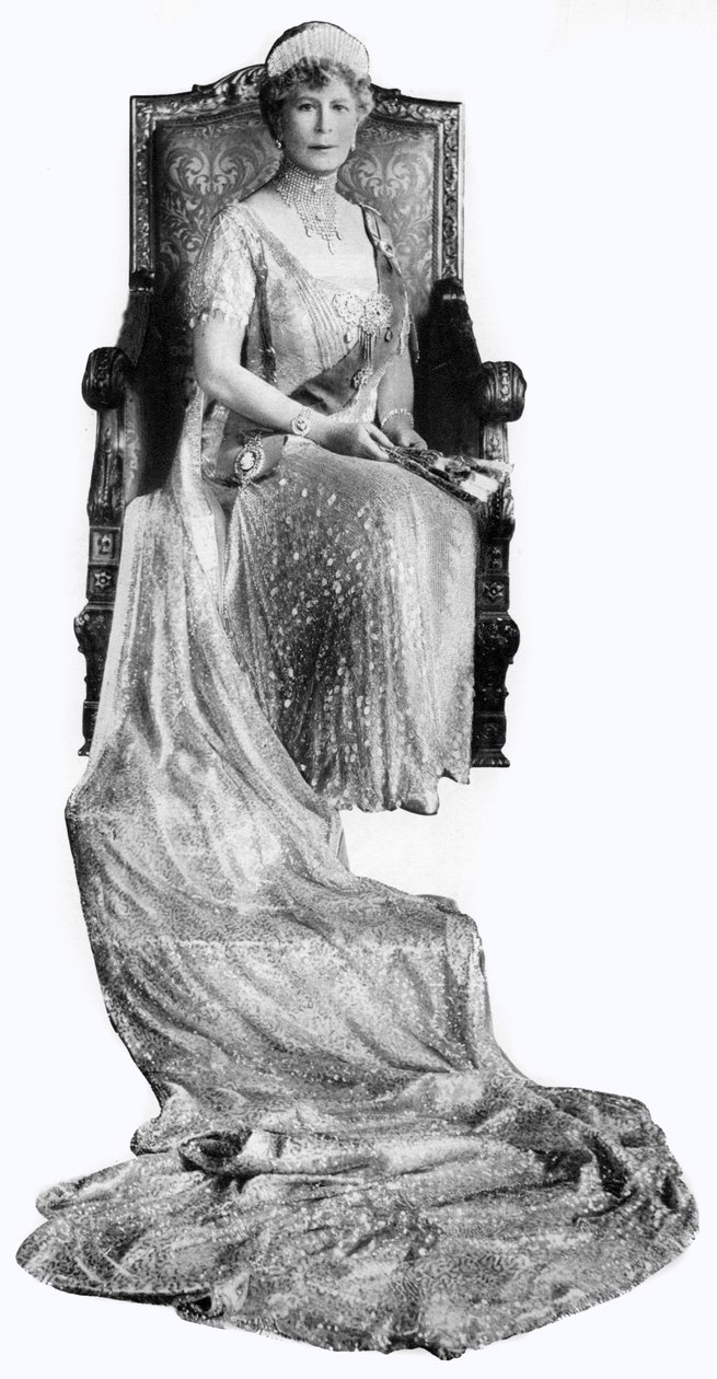 Mary of Teck, dronningkonsort av George V av Storbritannia, ca 1930-tallet av Unbekannt