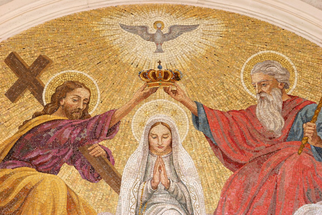 Marias kroning. Basilikaen i Fatima, Fatima, Portugal av Unbekannt