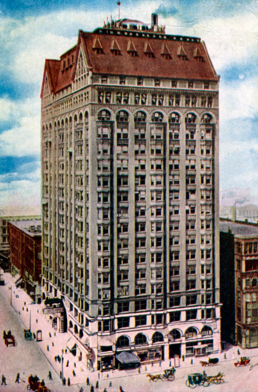 Frimurertempel, Chicago, 1907 av Unbekannt