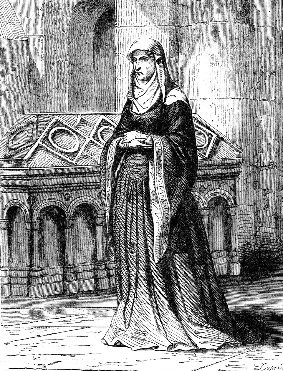 Matilda av Skottland 1080-1118, dronning av Henry I av Unbekannt