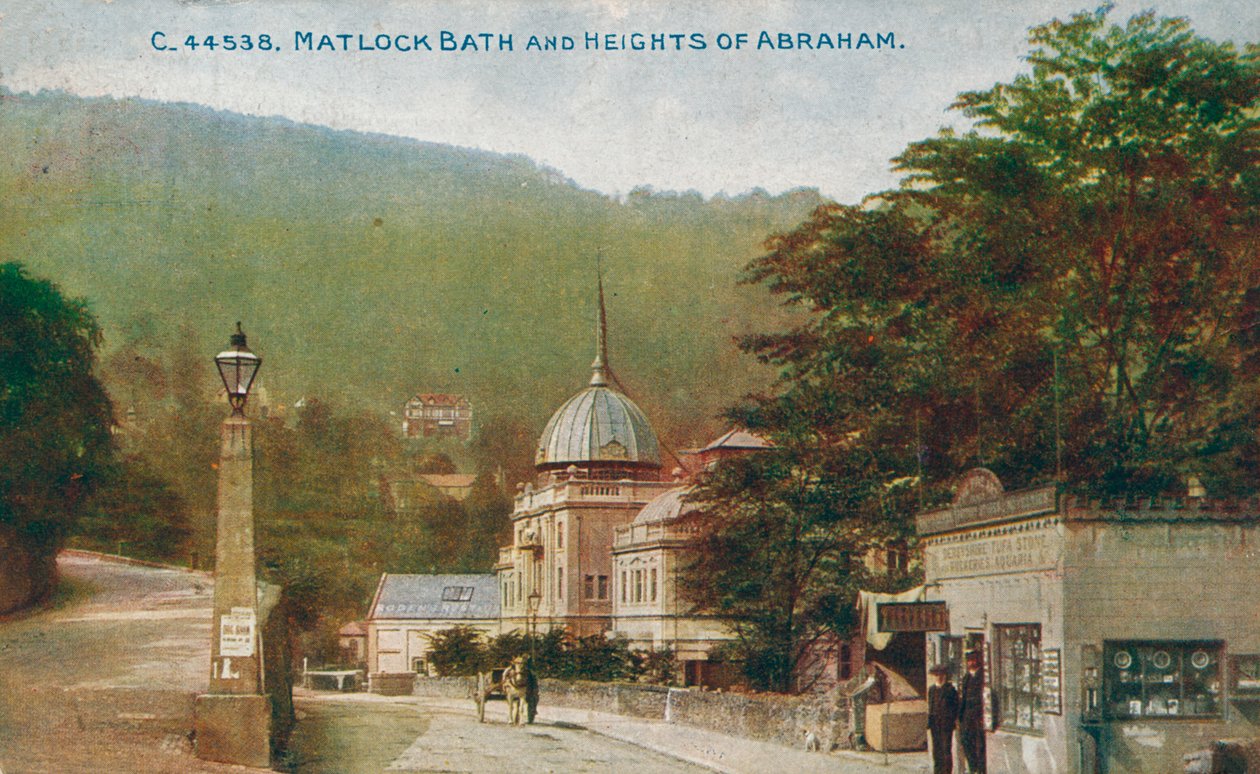 Matlock Bath and the Heights of Abraham, Derbyshire, c1905. av Unbekannt