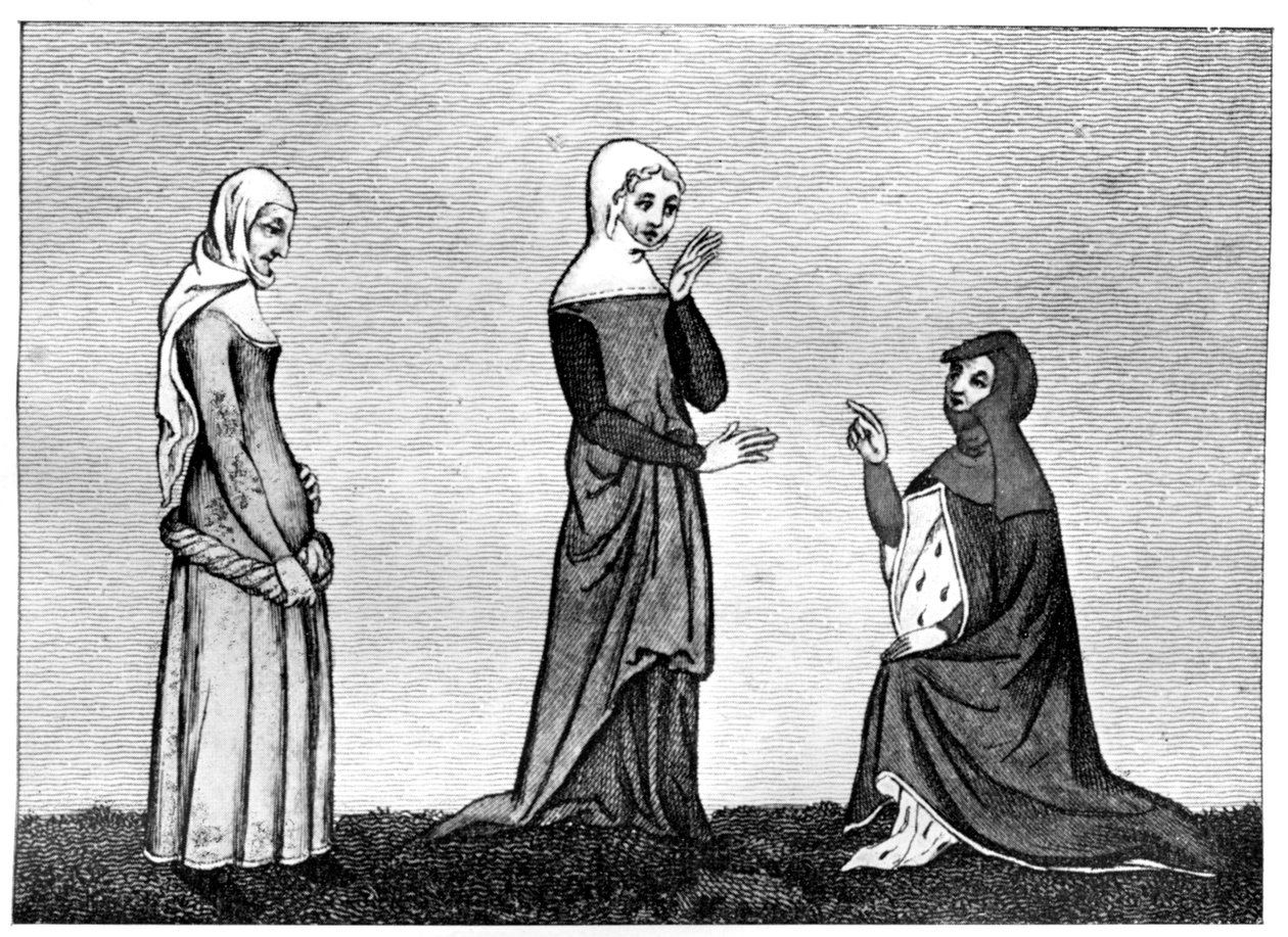 Matroner, 1300-tallet, 1910 av Unbekannt