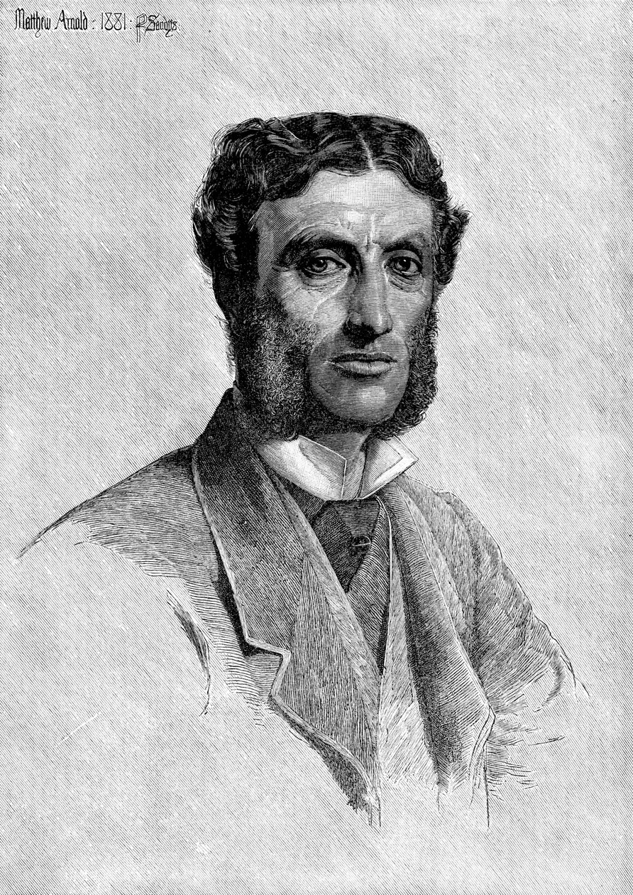 Matthew Arnold 1822-1888, britisk poet, kritiker og pedagog, 1881 av Unbekannt