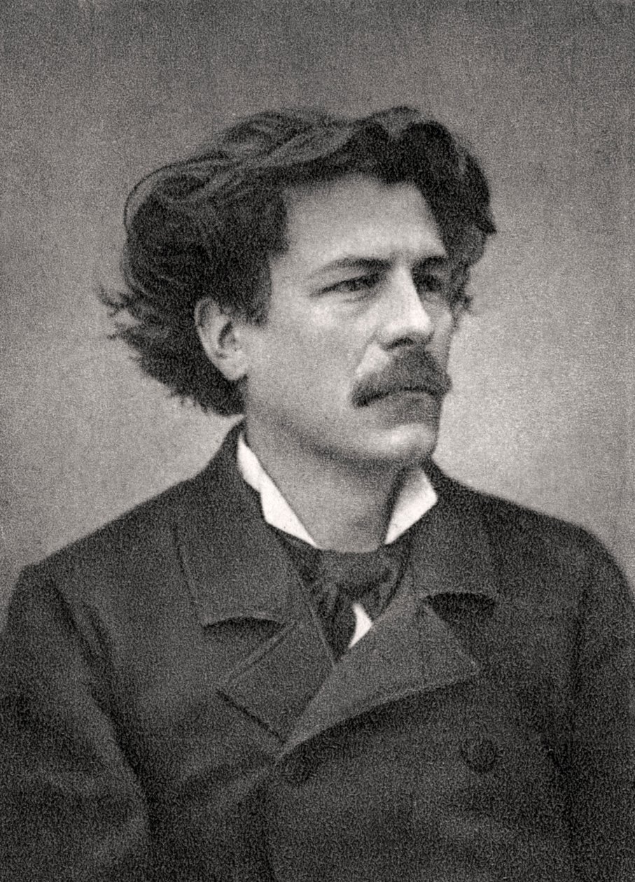 Maurice Rollinat, fransk poet, 1888 av Unbekannt