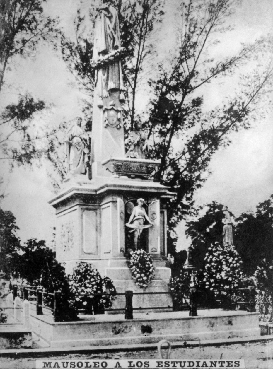 Mausoleum til de henrettede medisinstudentene, 1890, 1902-årene av Unbekannt